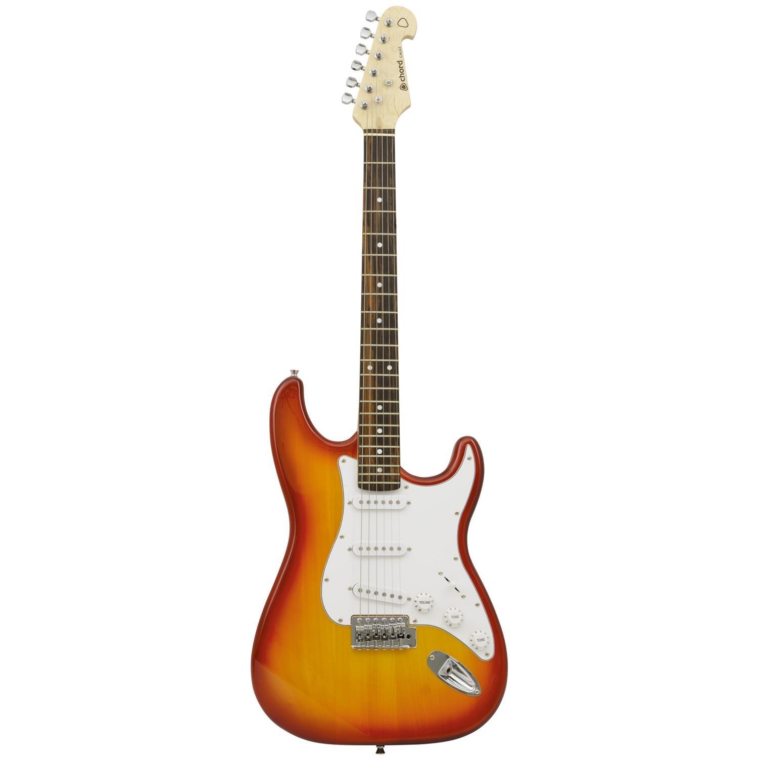 Chord CAL63-CS Cherryburst Electric Guitar - DY Pro Audio