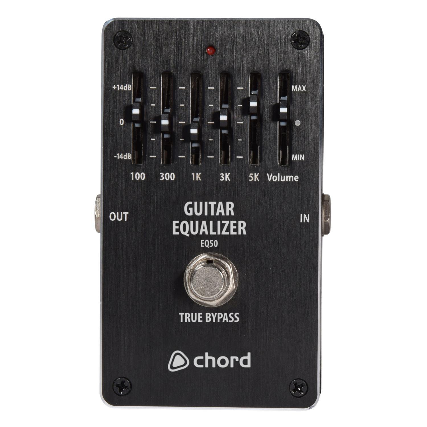Chord EQ-50 5-band Graphic EQ Pedal - DY Pro Audio