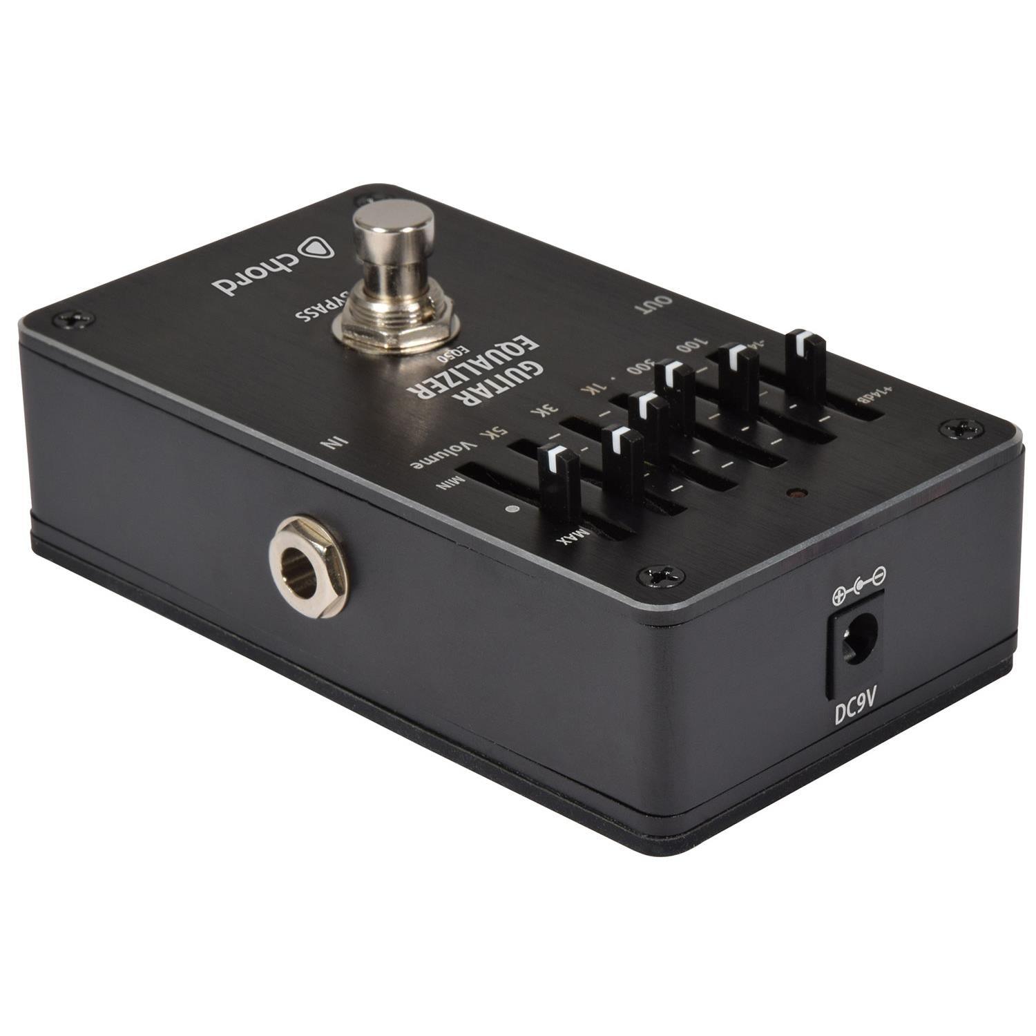 Chord EQ-50 5-band Graphic EQ Pedal - DY Pro Audio