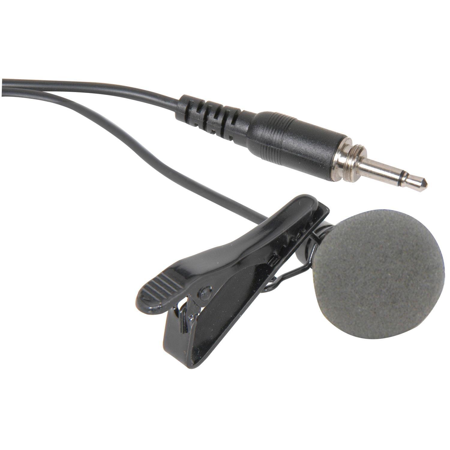 Chord LM-35 Black cardioid lavalier mic - DY Pro Audio