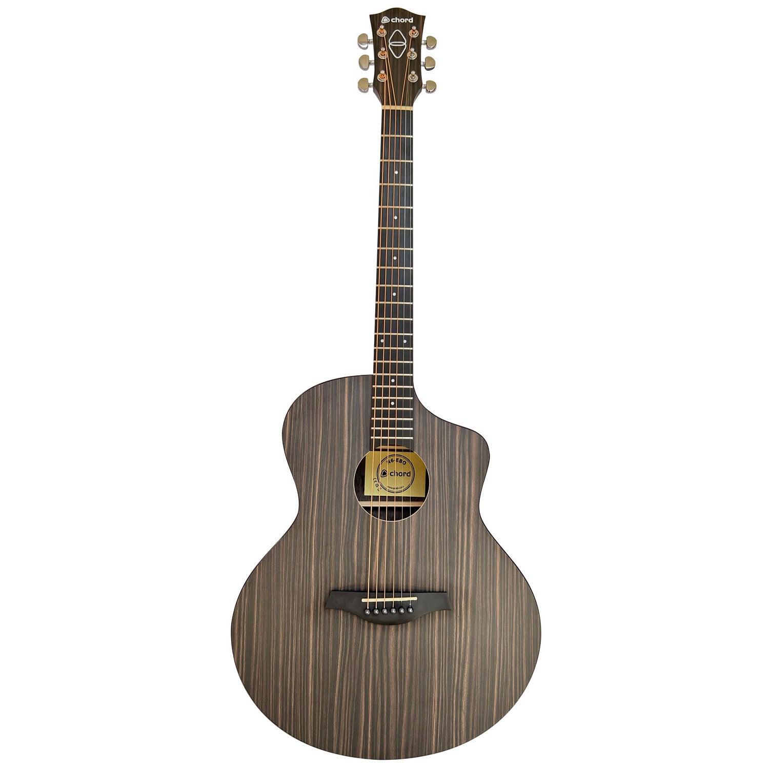 Chord Nomad Electro-Acoustic Guitar Ebony - DY Pro Audio