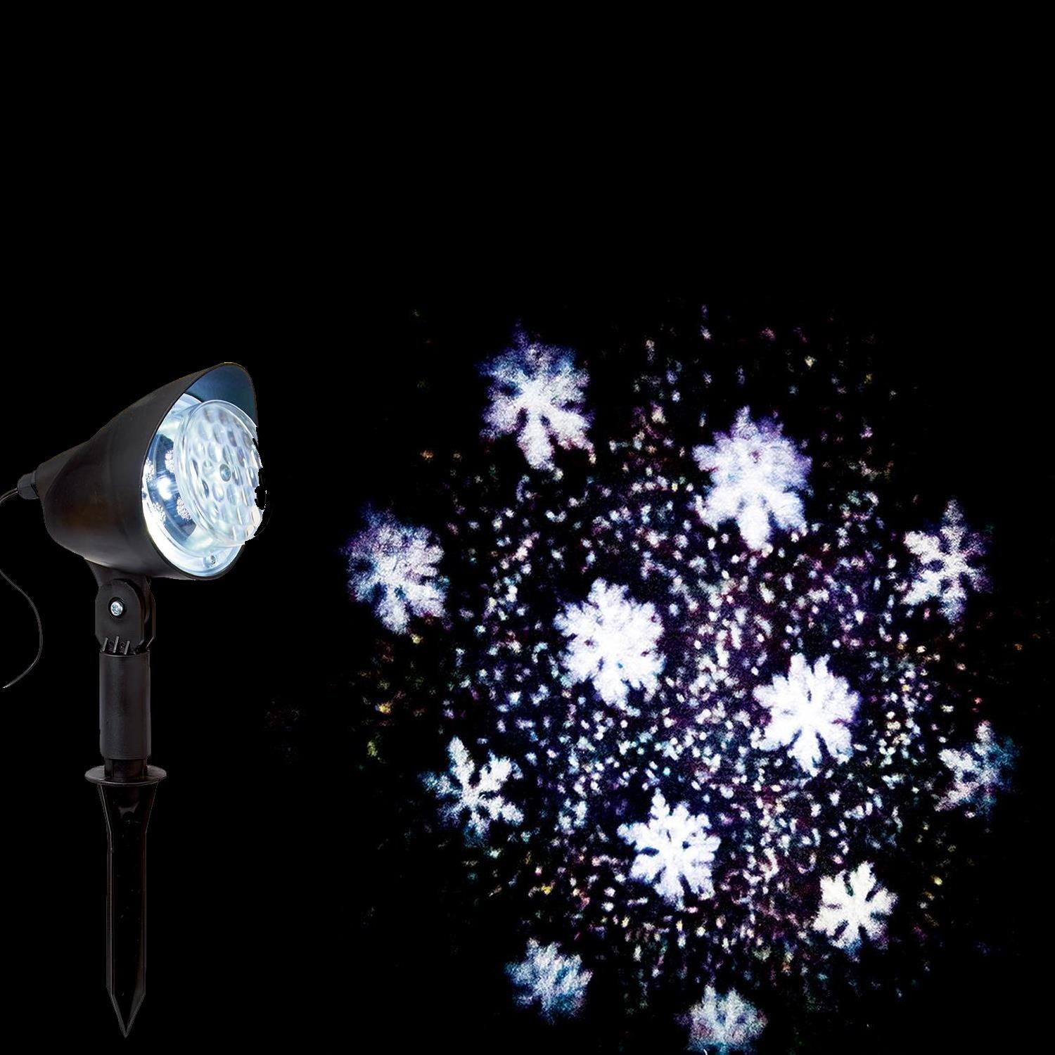 Christmas Snowflake LED Projector 15m - DY Pro Audio