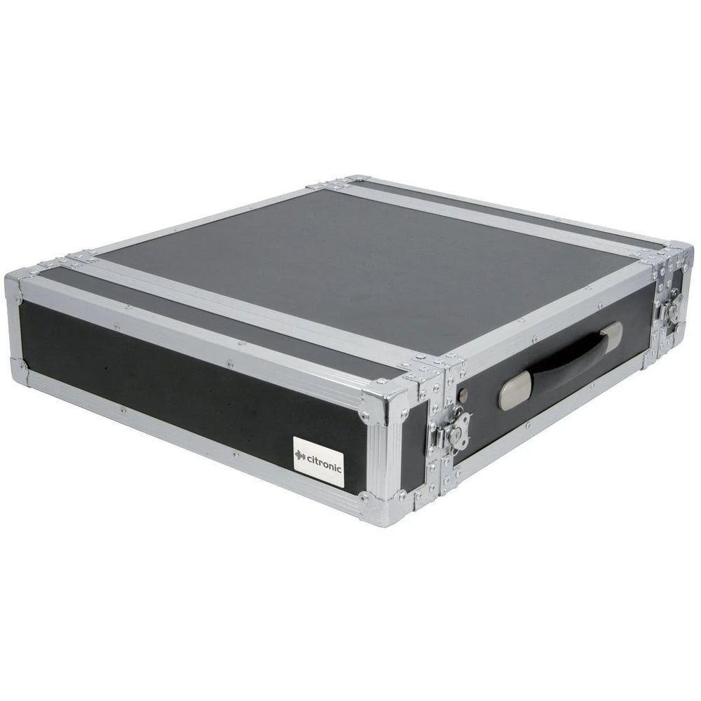 Citronic 2u 19" Rack Flight Case - DY Pro Audio