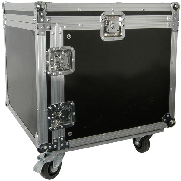 Citronic 8u 19" Rack Case with Wheels - DY Pro Audio