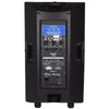 2 x Citronic CAB-15L 15" 1400w Active Speaker with Bluetooth with Stands