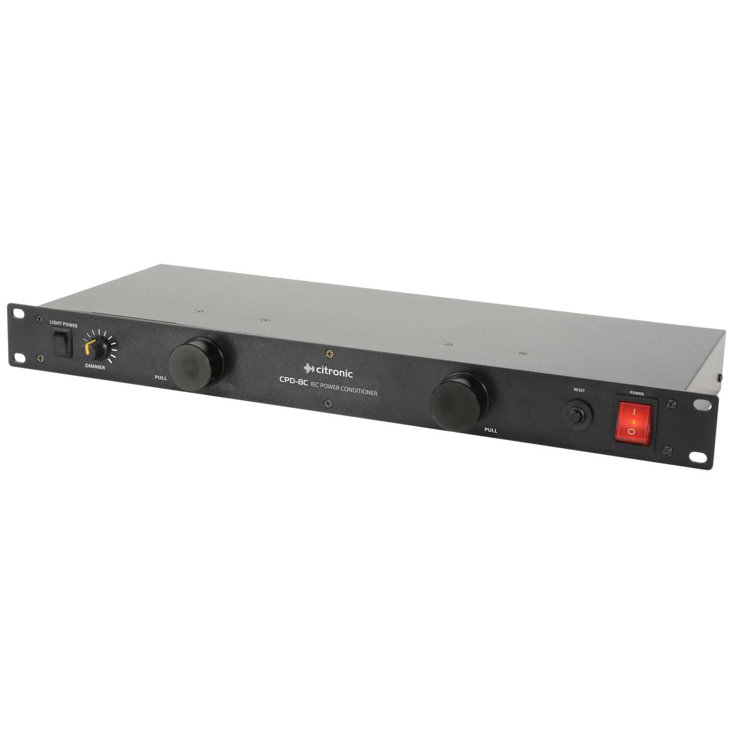 Citronic CPD-8C 8 Way IEC Power Conditioner - DY Pro Audio