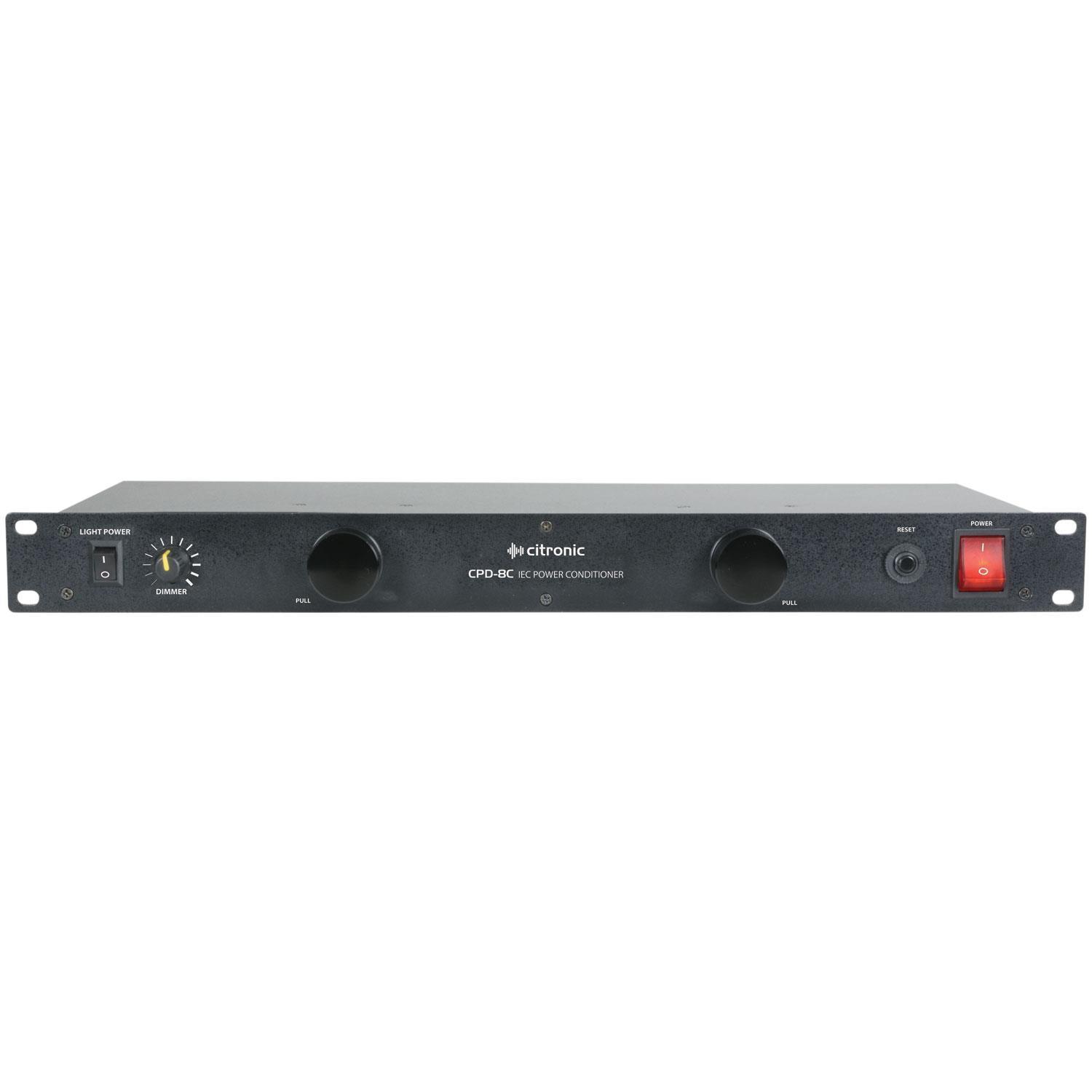 Citronic CPD-8C 8 Way IEC Power Conditioner - DY Pro Audio