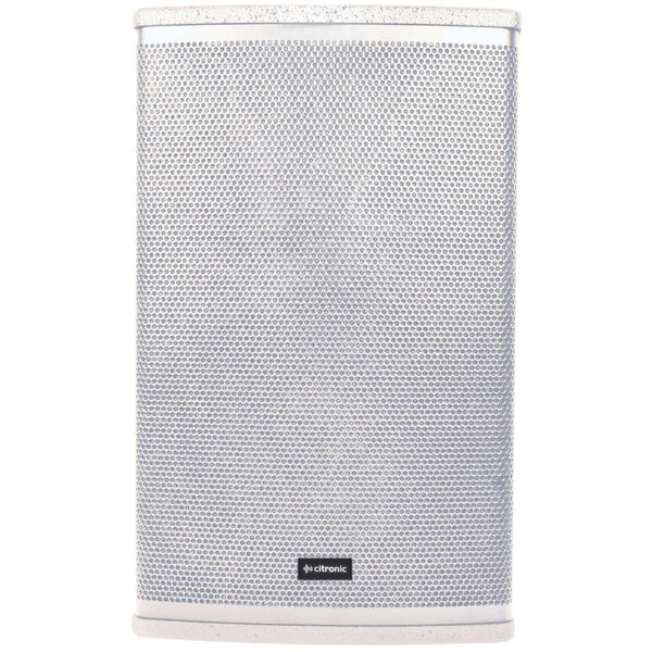 Citronic Cuba-10A 10" Active PA Speaker White - DY Pro Audio