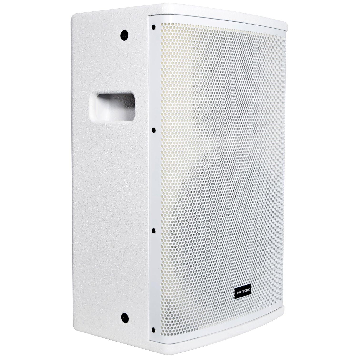 Citronic CUBA-10W Passive Full Range PA Speaker White - DY Pro Audio