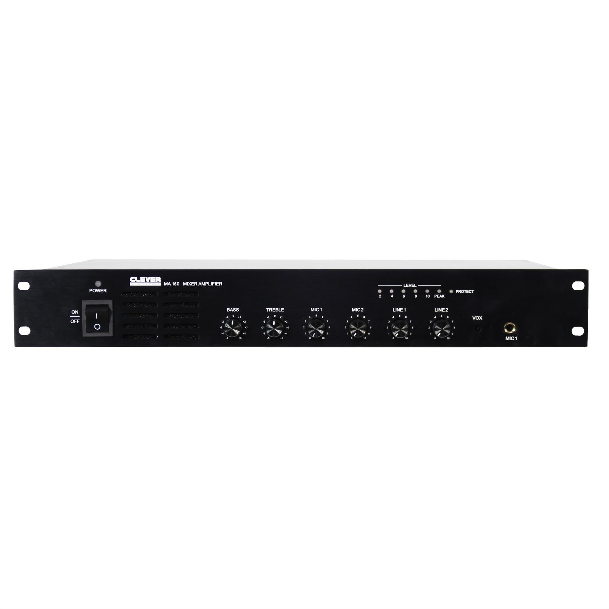 Clever Acoustics MA 160 100v 60w Mixer Amplifier - DY Pro Audio