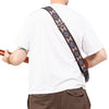 Stagg SWO-SAM2-GREY Woven Nylon Guitar Strap South American Patten