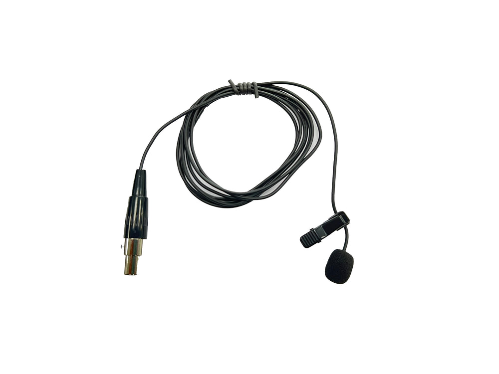 Q-Audio LPM-TA4 Black Lavlier Microphone with TA-4 connector