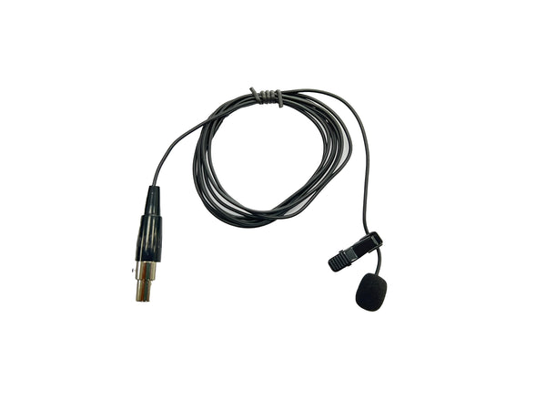 Q-Audio LPM-TA4 Black Lavlier Microphone with TA-4 connector