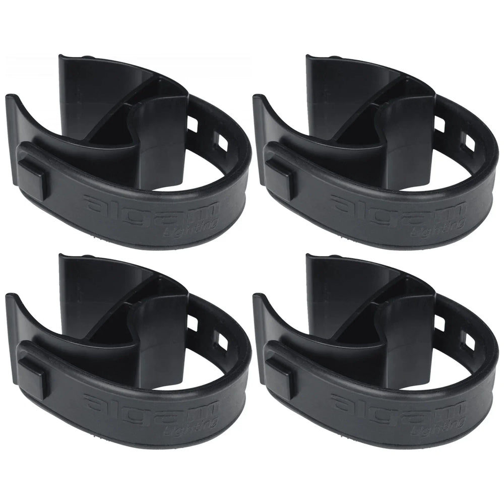 4 x Algam 50mm Truss Cable Clamp Protector Clips