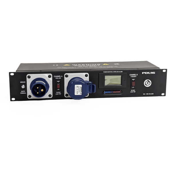 Penn Elcom 32A Rack Mount PDU With 8 x Neutrik powerCon
