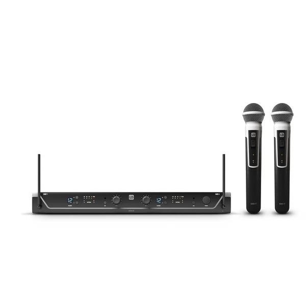 LD Systems U308 HHD 2 Dual Wireless Microphone System 863-865Mhz