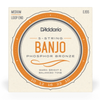 D'Addario EJ55 5-String Banjo Guitar Strings, Phosphor Bronze, J55 Medium, 10-23
