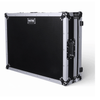 Heavy-duty Protekt CP4 Denon Prime 4 case with wheels for safe storage and transport of DJ equipment.