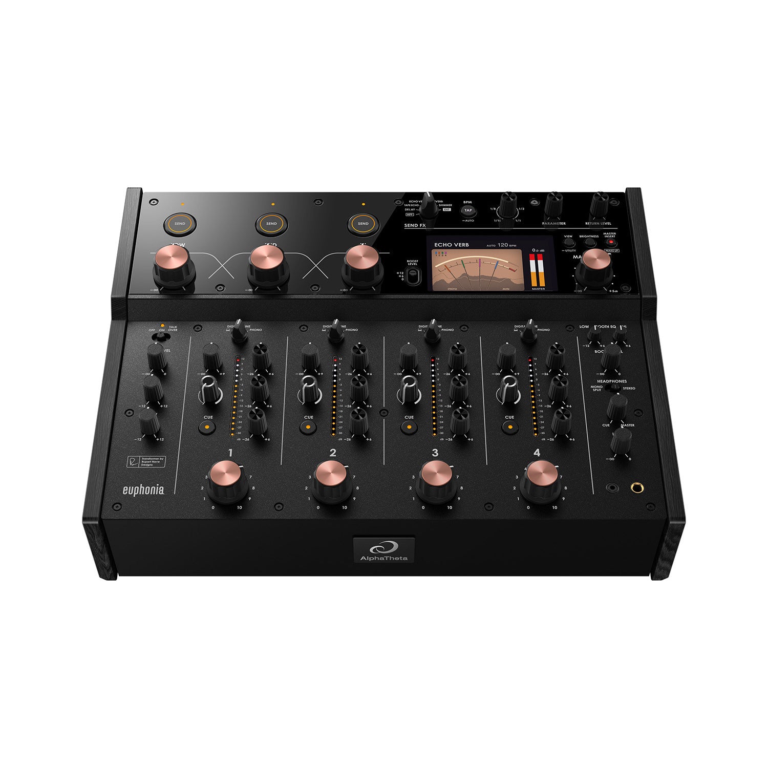 AlphaTheta Euphonia Professional 4 Channel Rotary Mixer