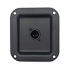 Penn Elcom D0949-K-T1M Small Black Recessed Dish with Neutrik powerCON TRUE1 Male Inlet