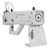White fog machine producing smoke for DJ and event lighting
