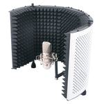 "SoundLab Studio Microphone Reflexion Screen for vocal recording isolation"