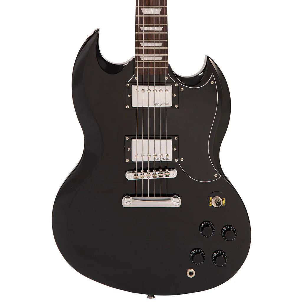 Vintage V69 Coaster Series Electric Guitar Boulevard Black