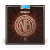D'Addario NB1253 Nickel Bronze Acoustic Guitar Strings, Light, 12-53