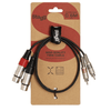 Stagg STC060CMXF 2x RCA Male to 2x XLR Female Twin 60cm Cable