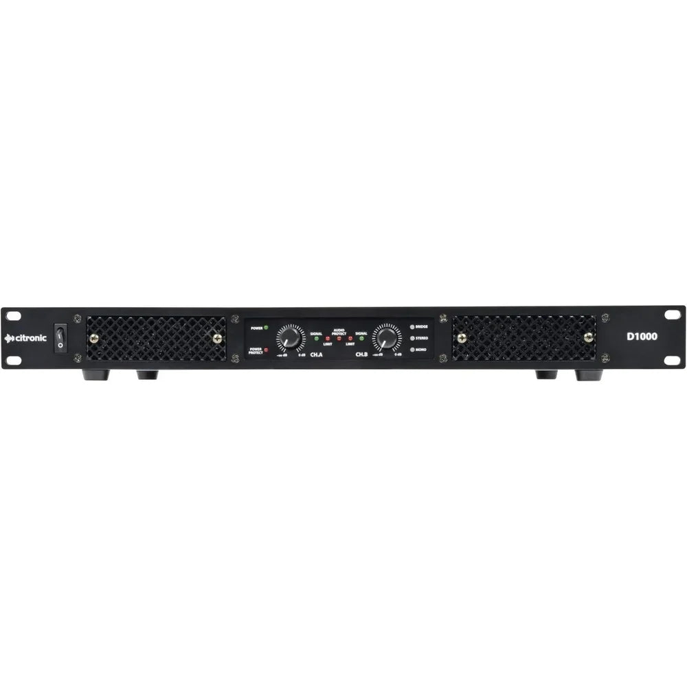Citronic D1000 D-Series Class-D Power Amplifier
