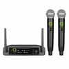 Q-Audio QWM11 V2 Dual UHF Wireless handheld Microphone System (863.7 - 864.9MHz)