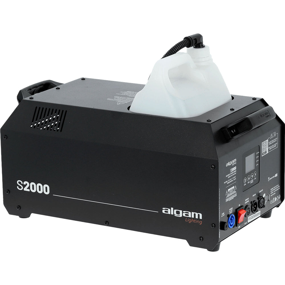Algam Lighting S2000 1500W smoke machine emitting fog on stage