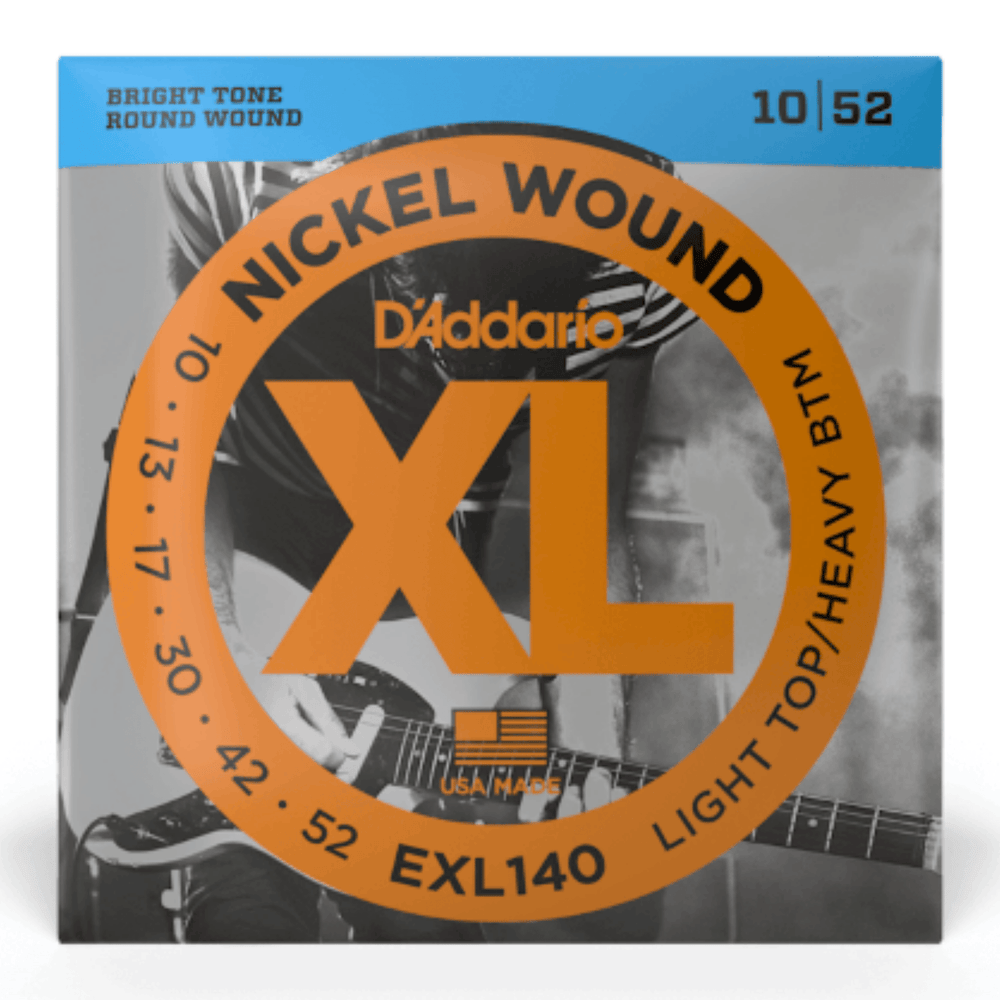 D'Addario EXL140 XL 10-52 electric guitar strings