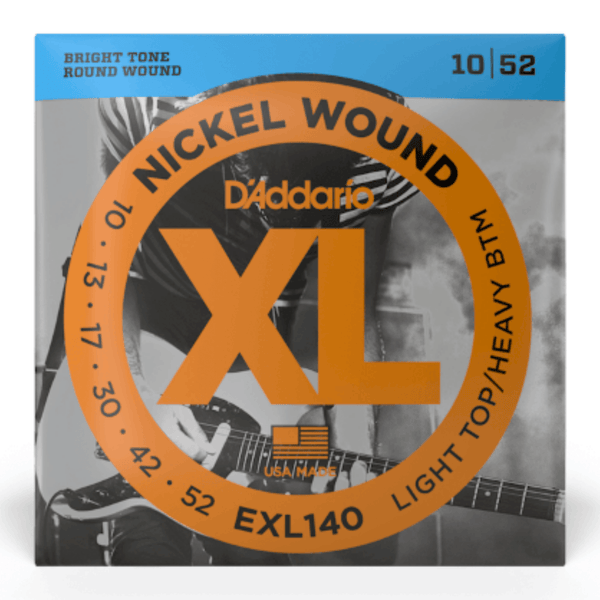 D'Addario EXL140 XL 10-52 electric guitar strings