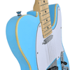 Chord CAL62M Surf Blue Electric Guitar