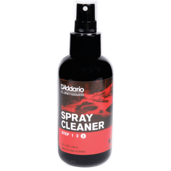 D'Addario PW-PL-03S Shine Instant Spray Cleaner 2oz
