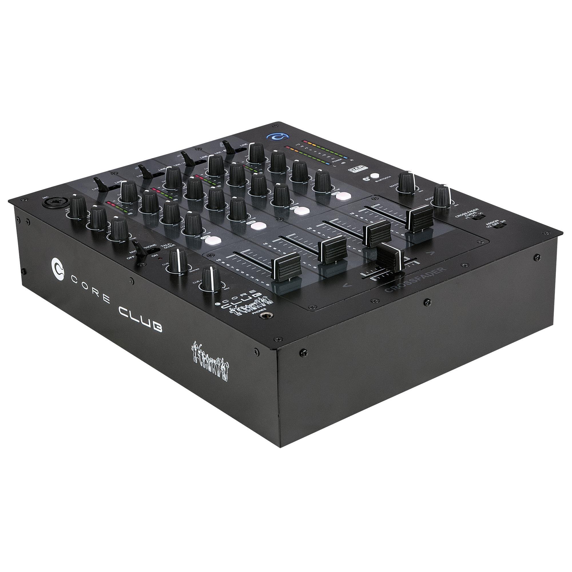 DAP CORE Club 4-channel DJ Mixer with Bluetooth - DY Pro Audio