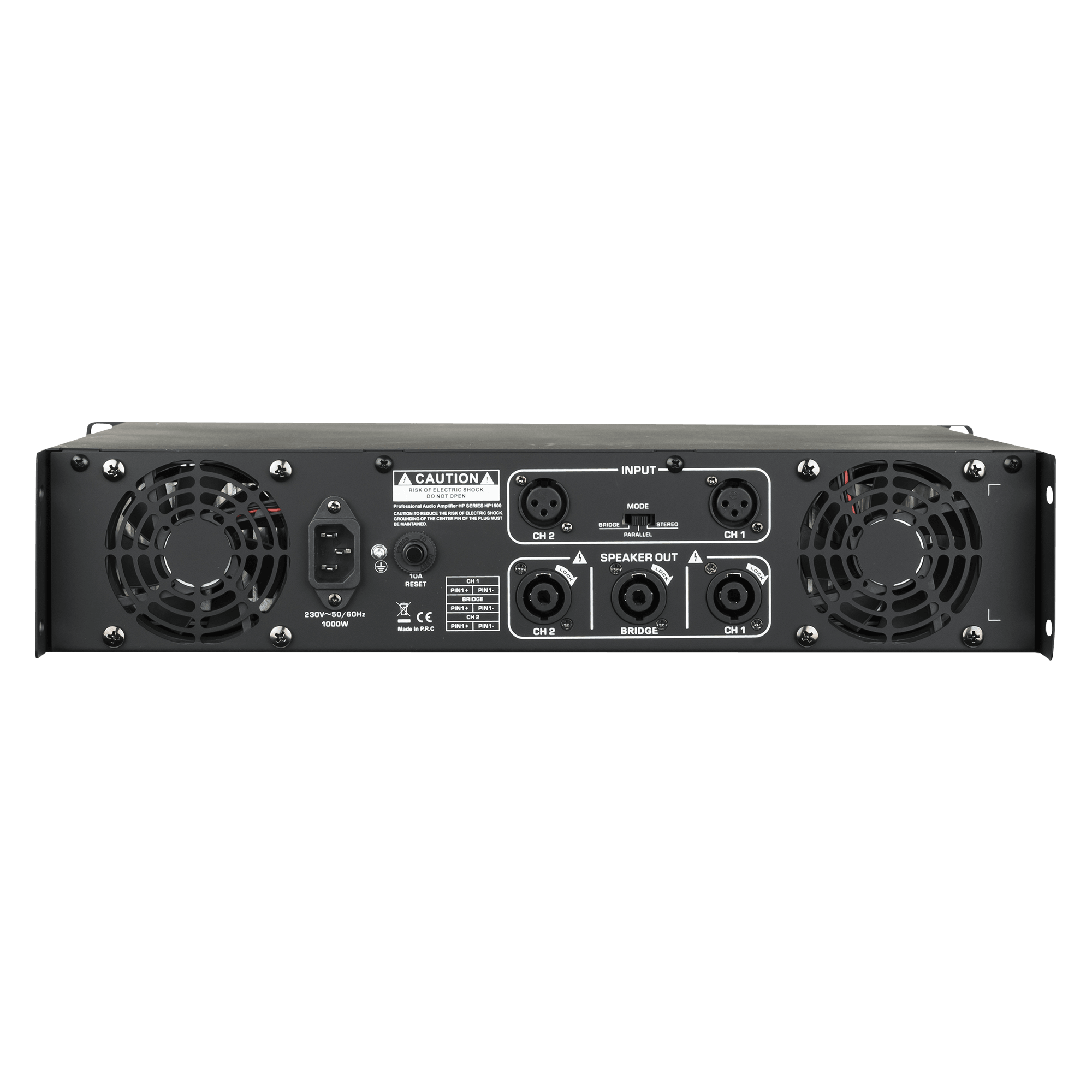 DAP HP-1500 2x 750 W Amplifier - DY Pro Audio