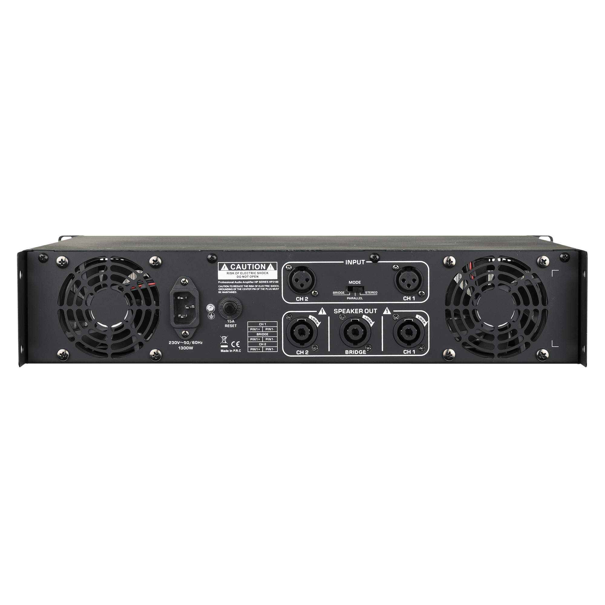 DAP HP-2100 2x 1000 W Amplifier - DY Pro Audio