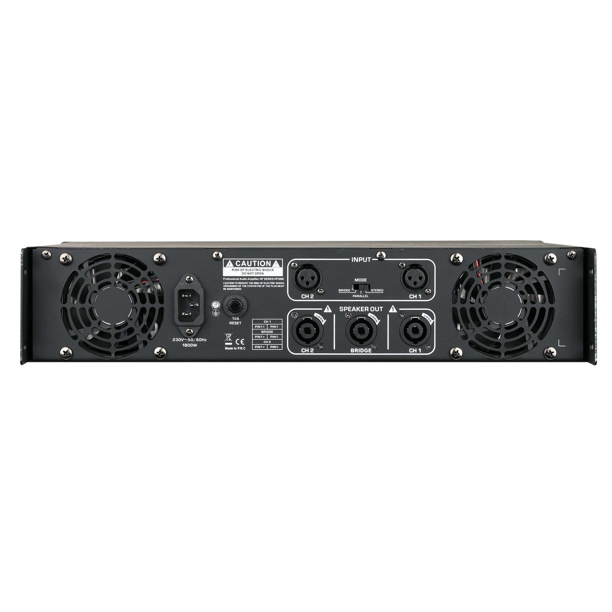 DAP HP-3000 2x 1400 W Amplifier - DY Pro Audio