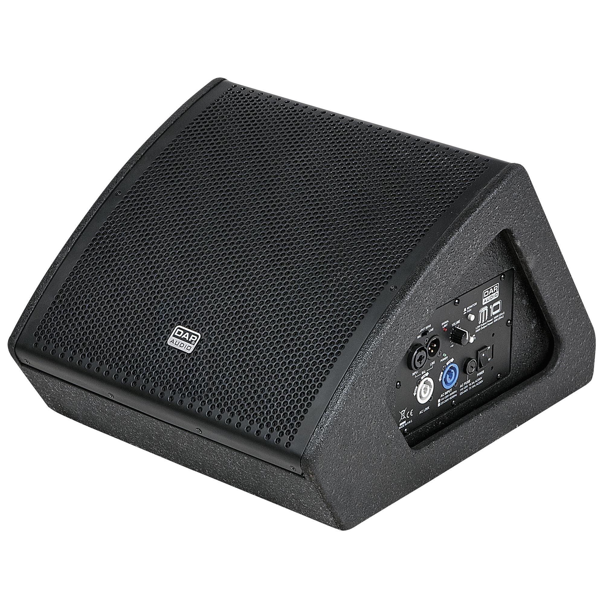 DAP M10 Active 10" floor monitor - DY Pro Audio