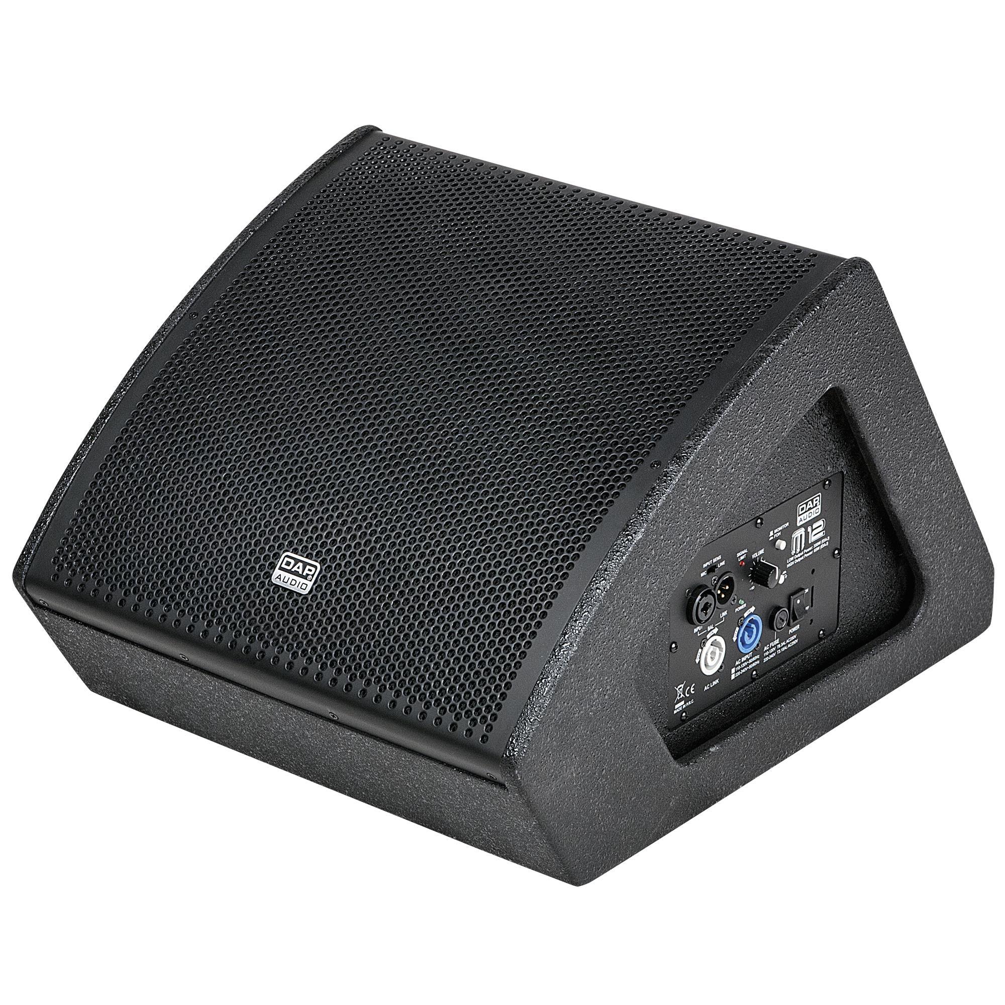 DAP M12 Active 12" floor monitor - DY Pro Audio