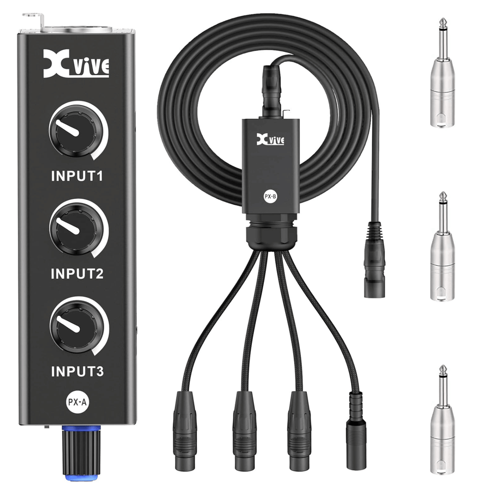 Xvive PX Portable 3-Channel Personal Mixer System