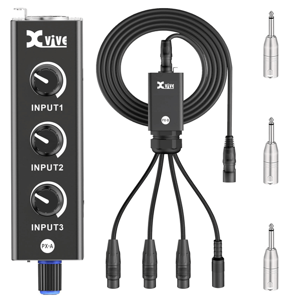 Xvive PX Portable 3-Channel Personal Mixer System