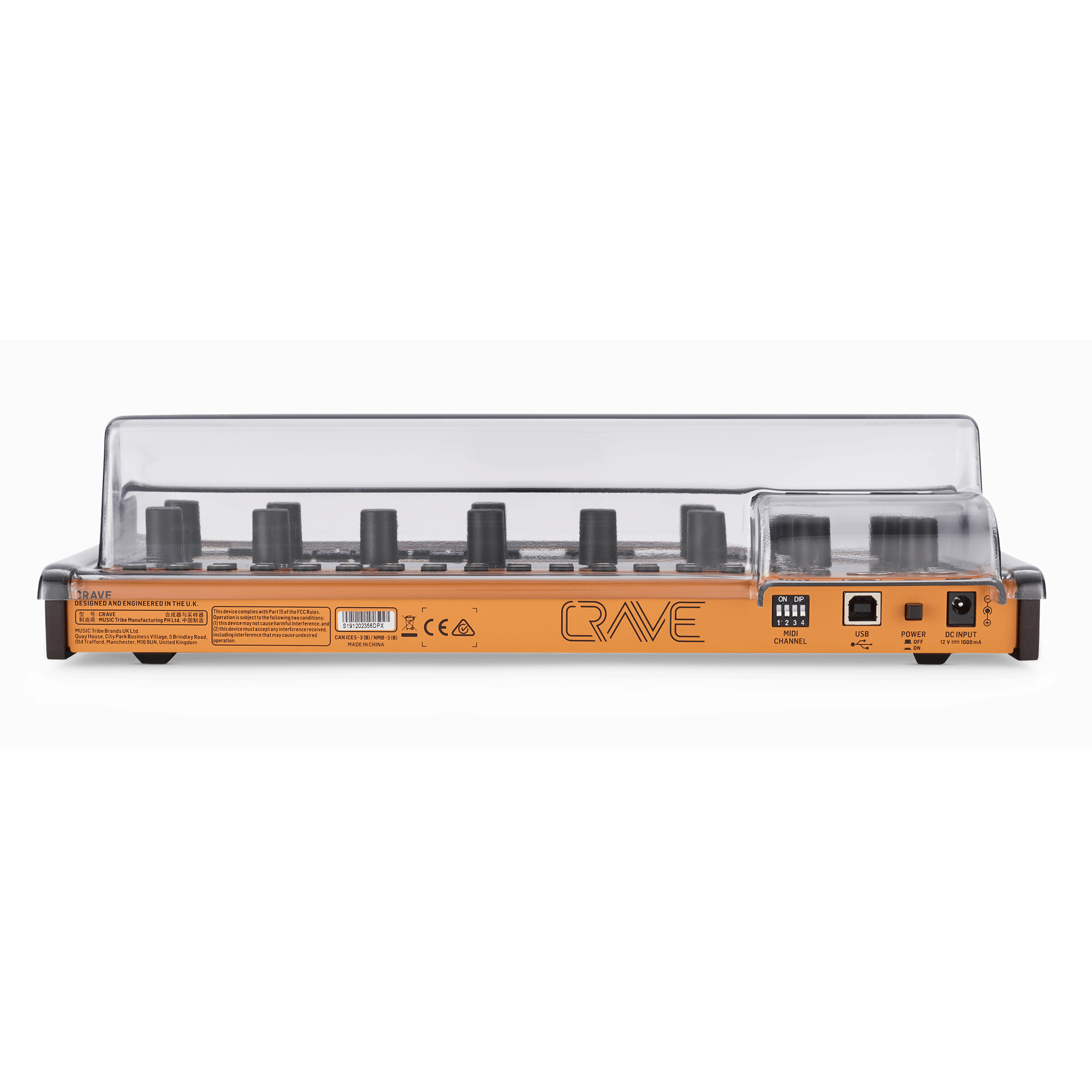 Decksaver Behringer Crave & Edge Cover - DY Pro Audio