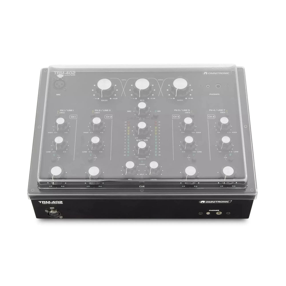 Decksaver Omnitronic TRM-402 cover - DY Pro Audio