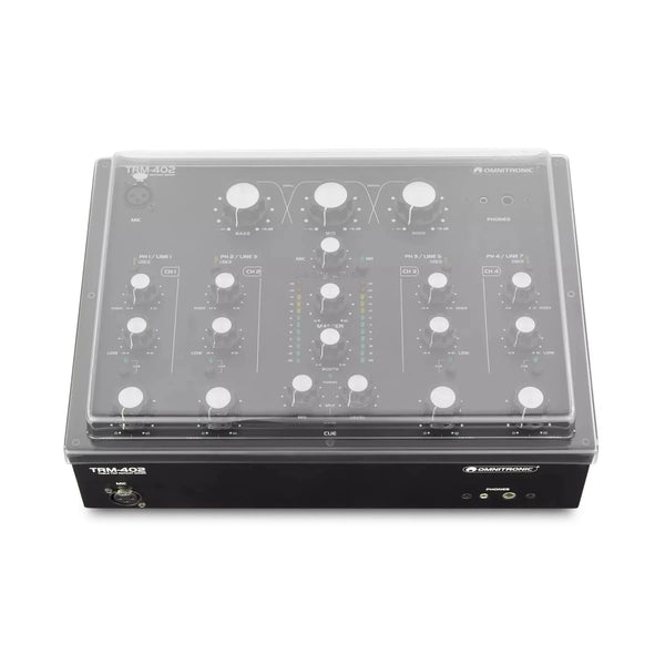 Decksaver Omnitronic TRM-402 cover - DY Pro Audio
