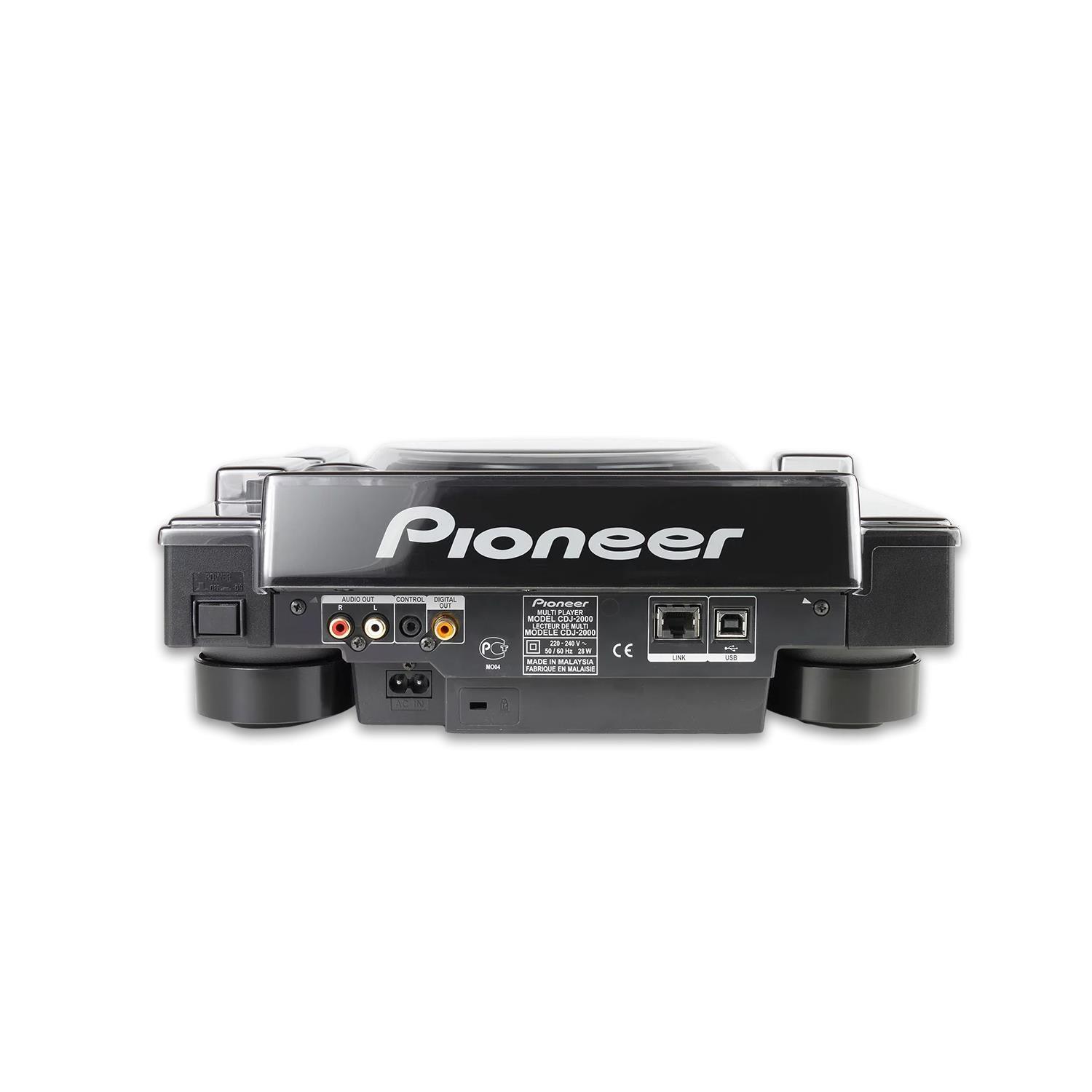 Decksaver Pioneer CDJ-2000NXS Dust Cover - DY Pro Audio