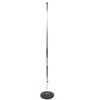 Pulse Chrome Retro Round Base Microphone Stand