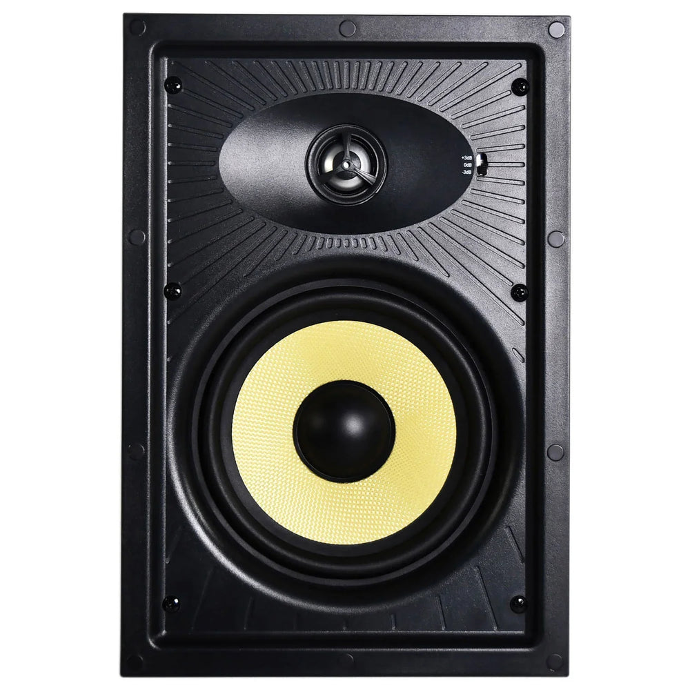 Adastra KS660 6.5-inch high output in-wall speaker front view with grille